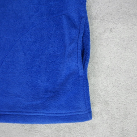 Team USA USOC Royal Blue Fleece Vest Men's Large Full Zip Embroidered Outdoor - Picture 7 of 12